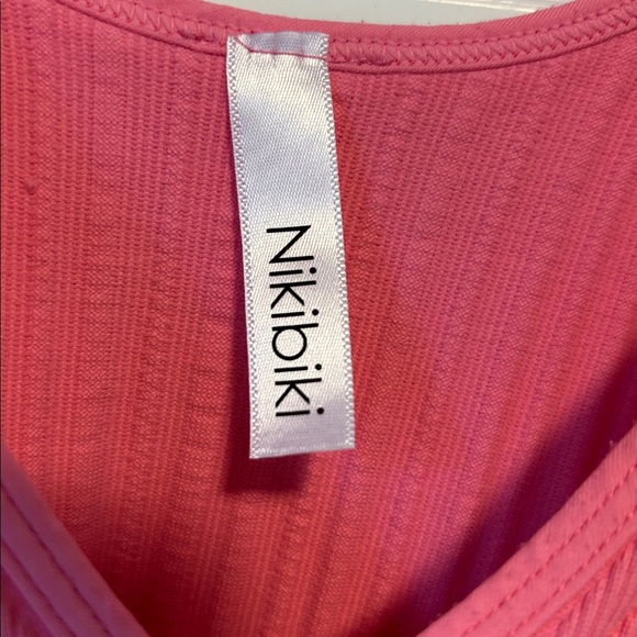 Nikibiki Pink Ribbed Top - Picture 3 of 3